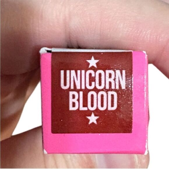 Jeffree Star Velour Liquid Matte Lipstick Unicorn Blood Liquid Lipstick Deep Red - Picture 2 of 3